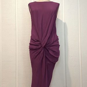 Diane von Furstenberg DVF Berry Twist Silk Dress